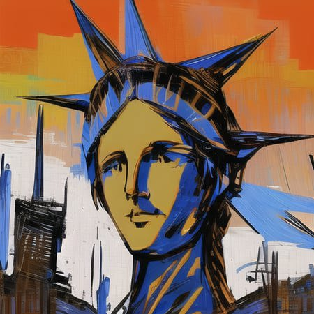 00243-3565588633-[statue of liberty_abstract background_0.5], expressionism, digital art, colorful background.png